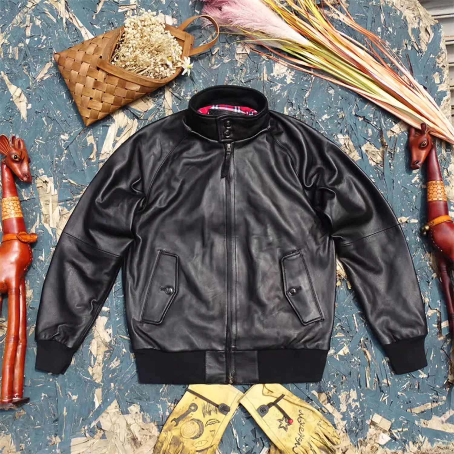 

YR! Бесплатная доставка. Мужская мягкая ткань из натуральной овчины для гольфа. Классическая Повседневная кожаная куртка G9. Тонкая ткань из натуральной кожи оверсайз