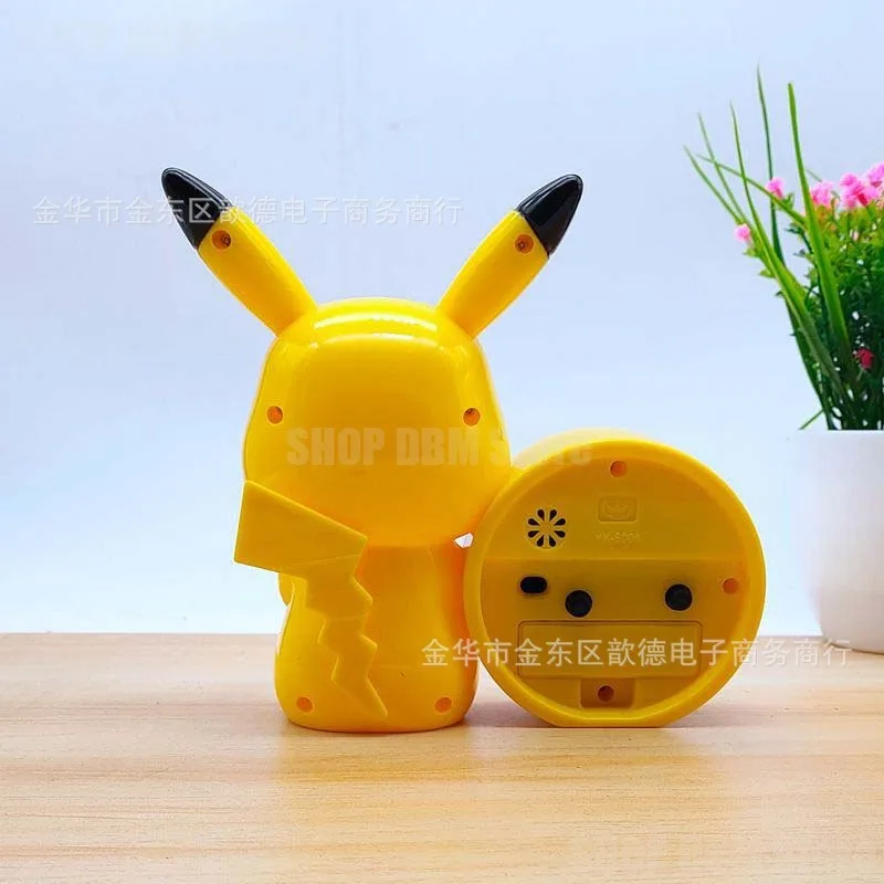 Réveil pokémon Pikachu de haute qualité pour enfants, dessin animé Kawaii  Anime rétro muet Double cloche bureau horloge chambre à coucher maison  décoration - AliExpress