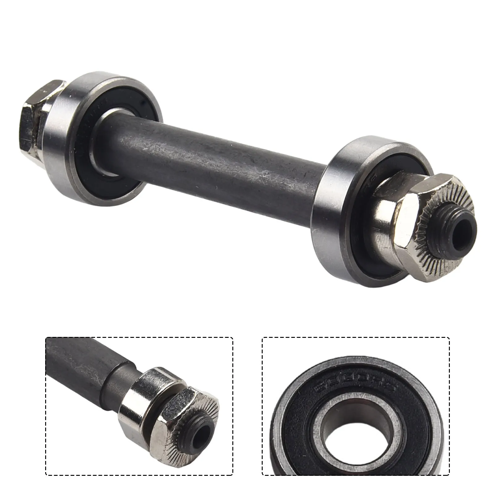 thumbnail image 2 of CDHPOWER 2pcs Bike Axle Hollow Hub Axle With Ghana 2 of 13