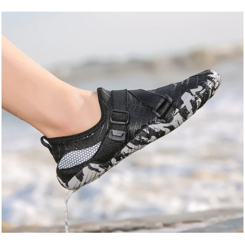 Adult Plus-Size Outdoor Water Shoes Couples Barefoot Aqua Shoes Casual Indoor Fitness Yoga 35-47#
