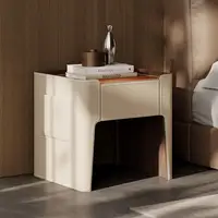Table De chevet esthétique moderne, Design minimaliste, classique, tendance, rangement Premium, meubles De chambre à coucher 6
