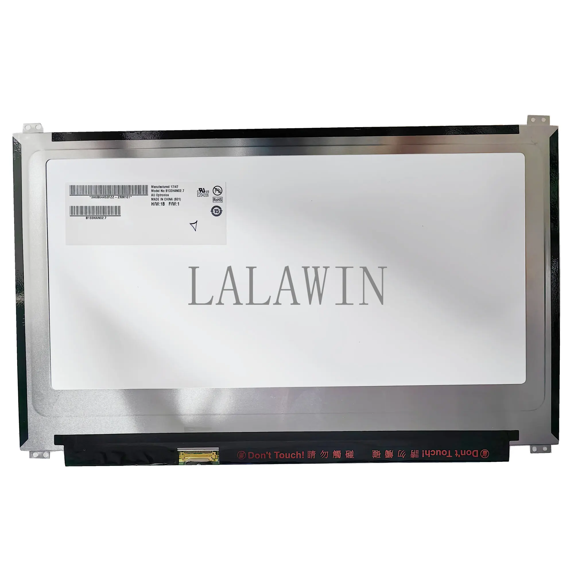 Grau b B133han02.7 Ajuste B133han02.1 Led Tela Lcd Ips Painel de Exibição do Portátil 30 Pinos Magro 1920 × 1080 13.3