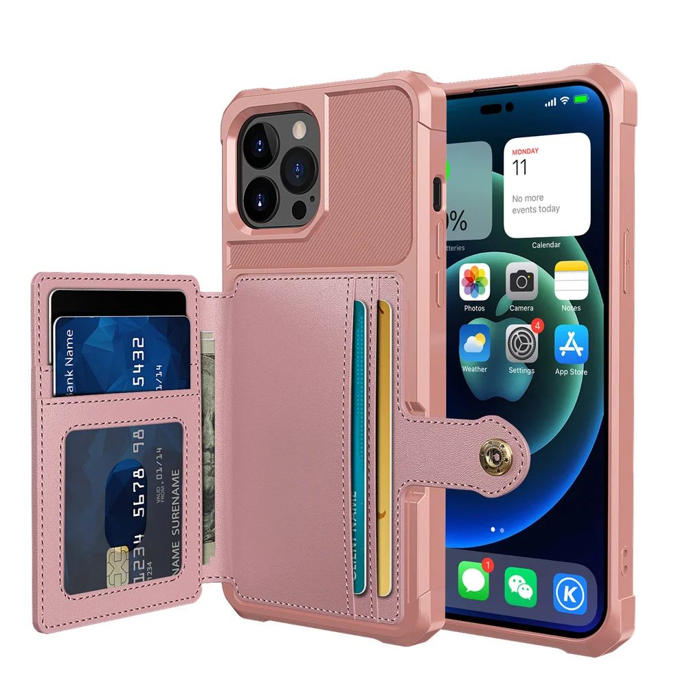 Designer Classic Web Wallet Leather Phone Cases For IPhone 15 Pro Max 14 13  12 11 L Fashion Brand Letter Print Back Cover Case Card Holder Pocket Purse  Luxury Shell From Tmingying, $15.49