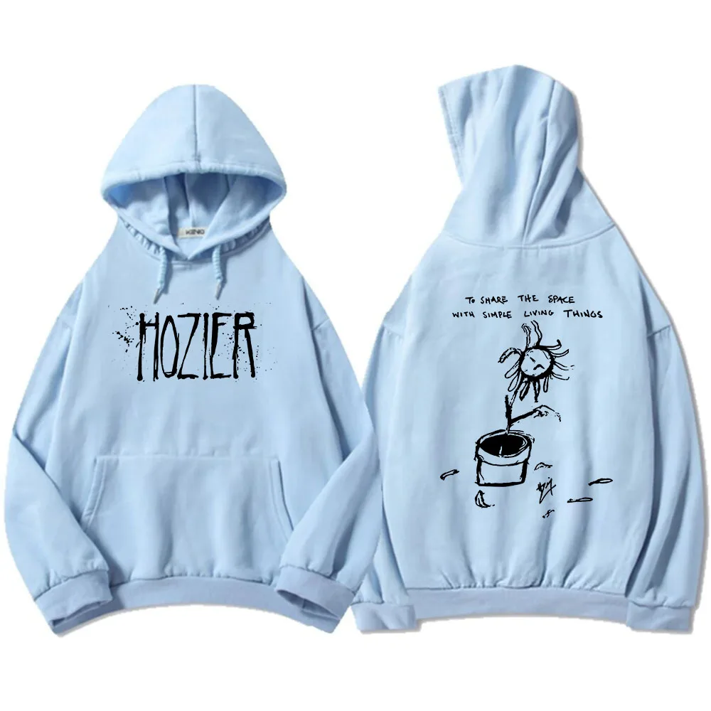 thumbnail image 1 of Sudadera con capucha para hombre y mujer, ropa con estampado divertido de Hozier Unreal Unearth Tour, informal, de invierno, 1 of 5