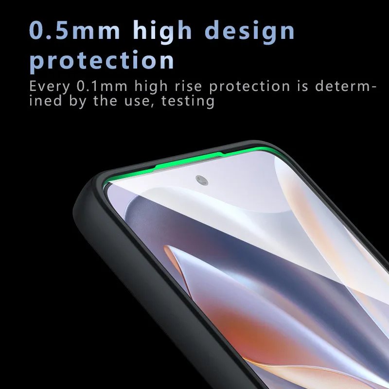 Magnetic Anti-Drop Matte Finish Phone Case with Airbag Corners
