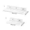 Acrylic Bathroom Shelves Wall Mounted Shower Shelve No Drilling Adhesive Thick Clear Storage & Display Shelves, Bathroom 6