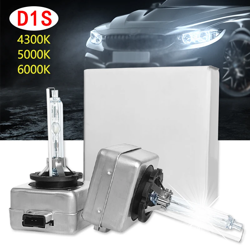 

High Quality 35W D1S Bi Xenon Lamp 4300K 5000K 6000K Hid Headlamp Universal Car Mile Headlight Accessories For Vehicles 1 Pair