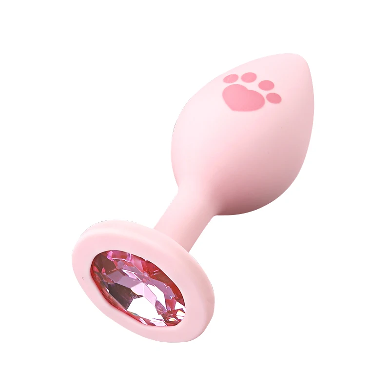 Cat Paw Anal Plug Adult Couple Games Butt Plug Erotic Product Penetration Anal Toy with Hairball Fox Tail Sex Toys for Men Women