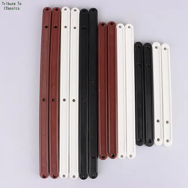 Enhance Your Furniture with 180/235/298mm Plastic Slides Keyboard Cabinet Cupboard Drawer Runners