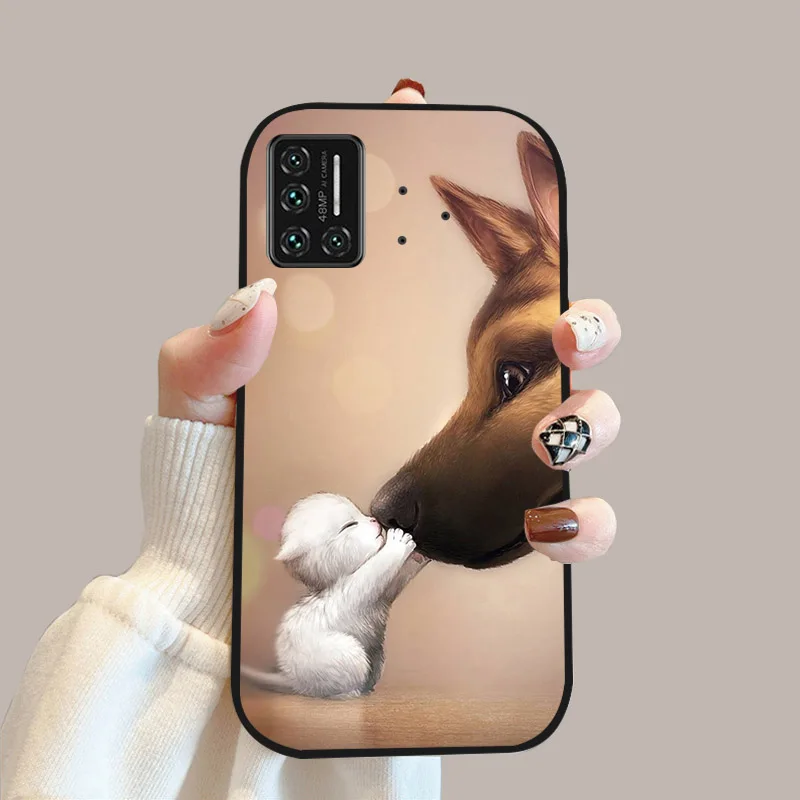 Animal-Themed Shockproof Silicone Phone Case - Soft, Durable Protection