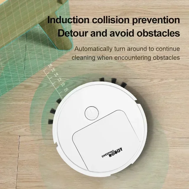 2024 New Automatic Sweeping Robot Suction Sweeper Drag Lazy Intelligent Three-in-one Sweeping Machine Cleaning Experts Home 5