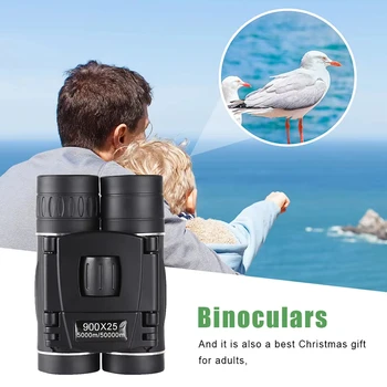 900x25 HD Binoculars – Professional FMC BAK4 Optics for Outdoor Observation 1