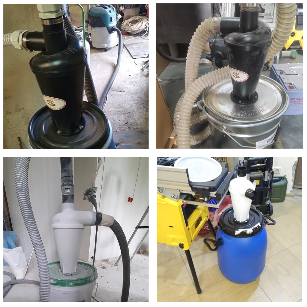 Turbo charged Dust collector Sixth Generation SN50T6 Cyclone Separator Filter Car Cleaning Tool Car Vacuum Cleaner