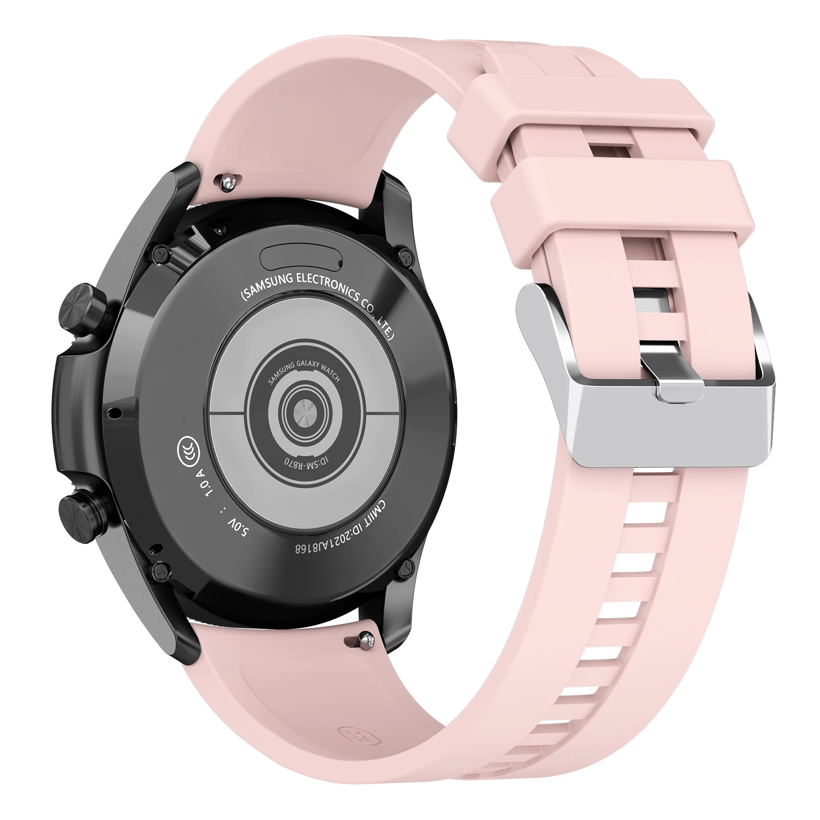 Versatile 22mm Silicone Watch Band - Durable Strap Bracelet