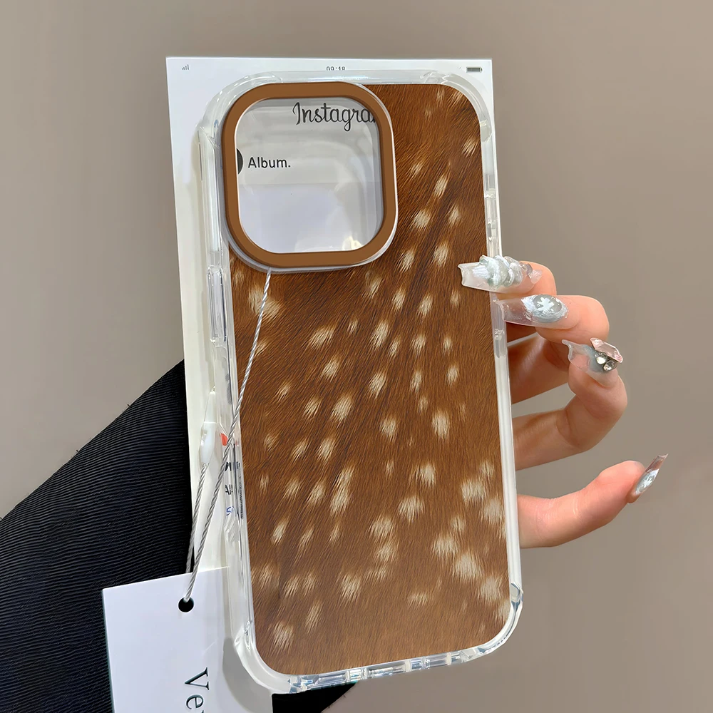 Luxury Brown and Red Polka Dots Phone Case