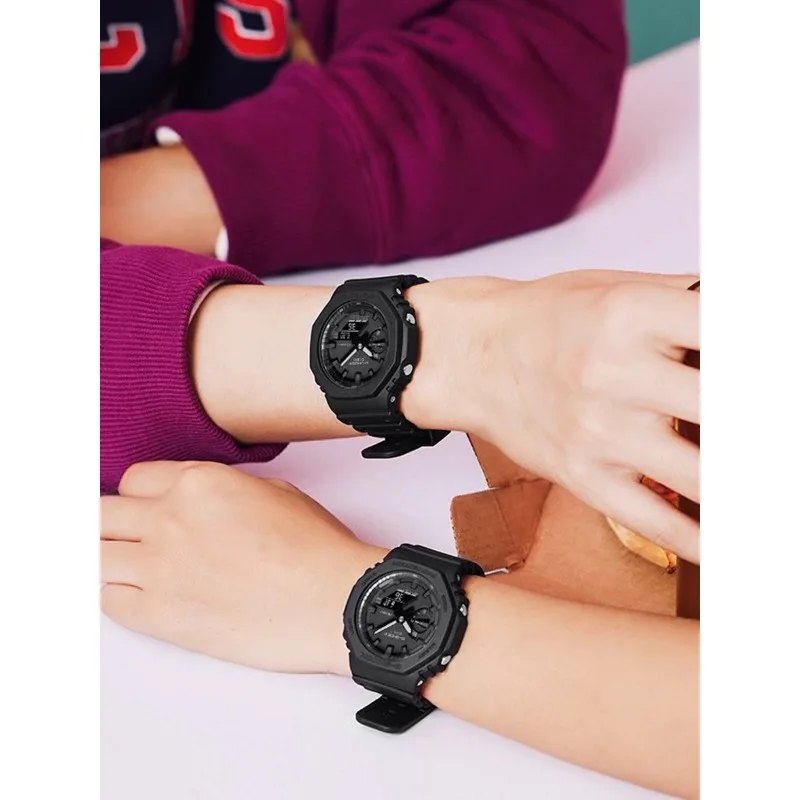 G-SHOCK 2100 Men's and Women's Multi functional Waterproof Night Light  Anti magnetic and Anti seismic Sports Electronic Watch