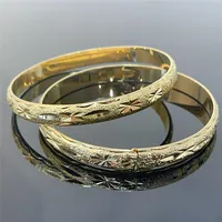 2 Pcs Cuban Chain Bracelets for Women Charm Bracelets Bangles  Jewelry 1
