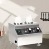 Desktop Double Head Round Juice Warmer Insulation Machine Steamer Electric  Automatic Fast Heating Stainless Steel 1