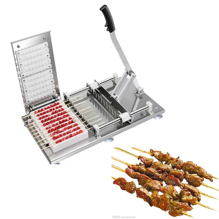 

Convenient Meat Skewer Machine Kebab Machine Souvlaki Skewer Machine