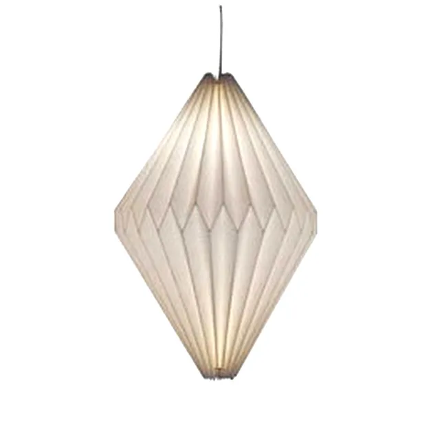 Abat-jour En Papier Design Pliable - Style Nordique, Déco Suspendue - Sans Ampoule