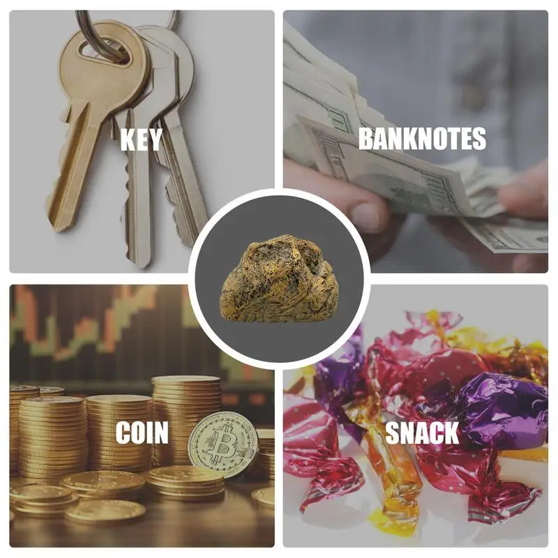 Key Rock Hiders Outside Stone Key Hider Decor Outdoor Fake Rock Key Hider Resin Safe Storage Box For Outside Indoor Garden