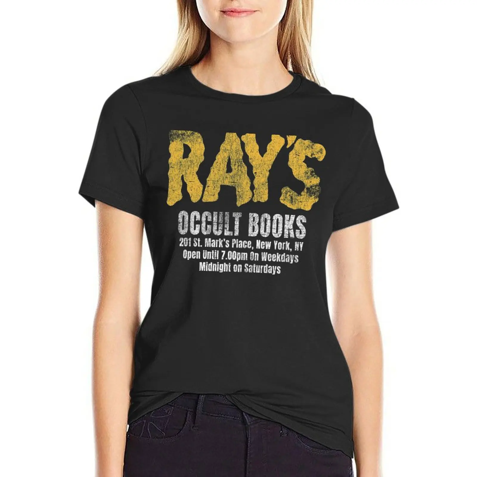 

Ray's Occult Books T-Shirt clothes for Women Women clothes