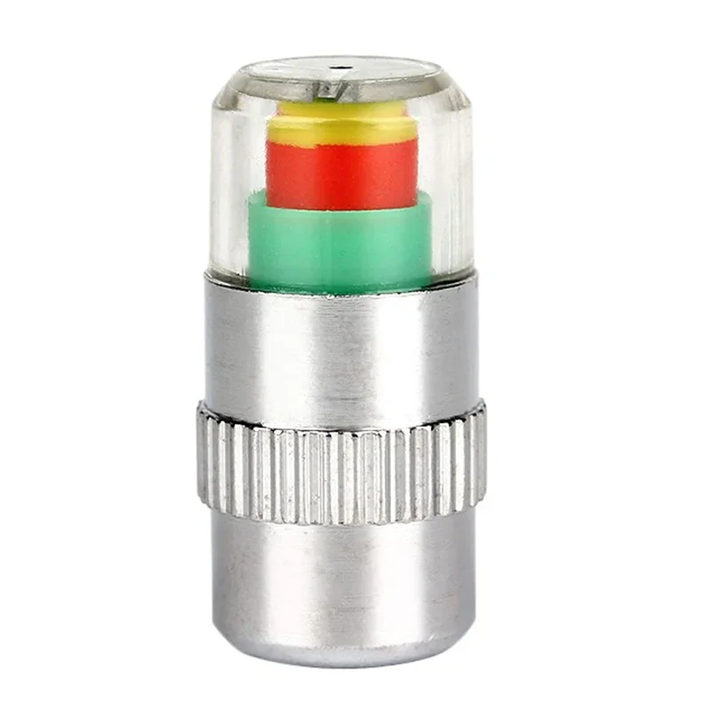 Car Tire Pressure Monitor Tire Pressure Monitor Pressure Gauge Cap Sensor Indicator Alert 2.0/2.2/2.4 Bar 30/32/36 PSI