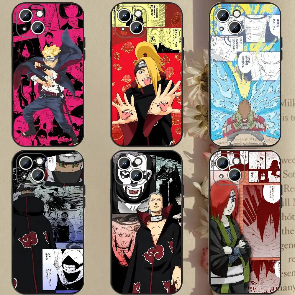 Vibrant Anime-Inspired Magnetic Silicone Phone Case
