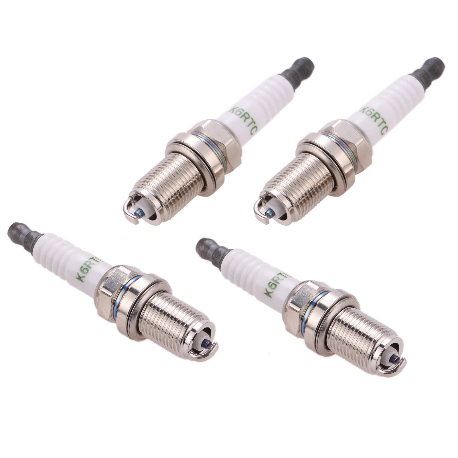 2 Bougies D'Allumage YINETTECH K6RTC - Compatibles Moteurs Briggs & Stratton 491055S