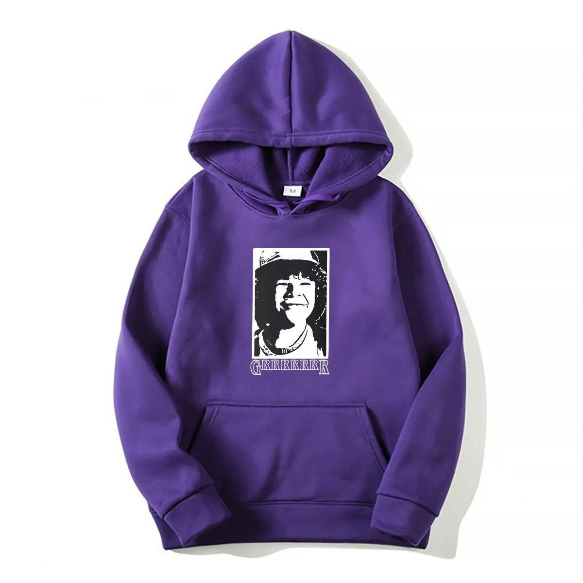 thumbnail image 1 of Dustin GRRRR Stranger Funny Unisex Hooded sweatshirt Things, 1 of 5