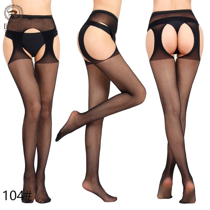 Women Sexy Lingerie Pantyhose Erotic Stockings Medias Hombre Mesh Open Crotch Fishnet Panty Bottoming Lntimate Goods For Sex sexy lingerie