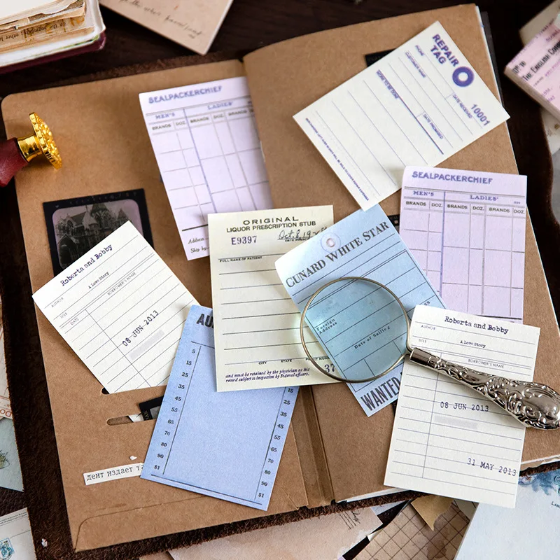 

20 шт./партия, бумажные блокноты для записей