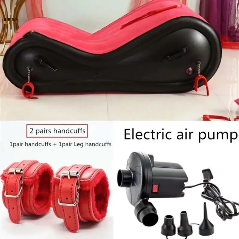 

Надувной диван, складное кресло для кемпинга, наборы садовой мебели, бархатный S-образный шезлонг для путешествий, уличный диван