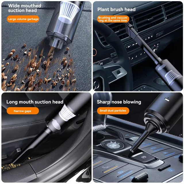 Xiaomi 2025 Portable Wireless Vacuum Cleaner, Powerful Suction for Home & Car 2