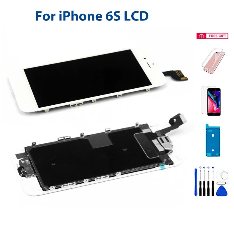 

4.7'' Display For Apple IPhone 6S LCD Screen Touch Screen Digitizer Assembly Replacement LCD Display 100% Tested No Dead Piexls