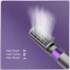HATV 3 In 1 Electric Hair Dryer Hot Heating Hair Comb Wet Dry Hair Brush Curler Styling Tool Household 4
