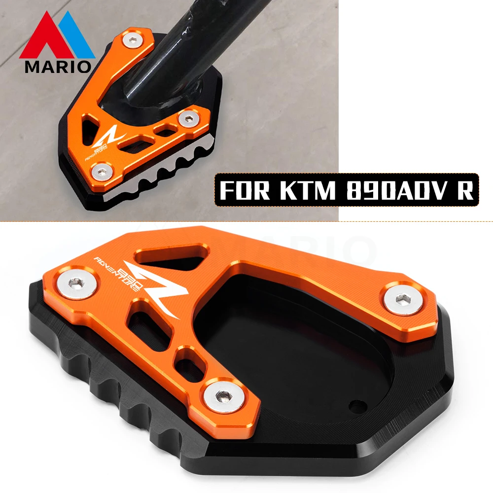 

For KTM 890 ADV 890 Adventure R 2020 2021 2022 Motorcycle Accessories Kickstand Foot Side Stand Extension Pad Support Plate