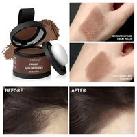 Poudre de ligne de cheveux imperméable instantanée naturelle, couverture de racine noire, ombre de délié, correcteur de cheveux, maquillage de couverture, 14 couleurs 1