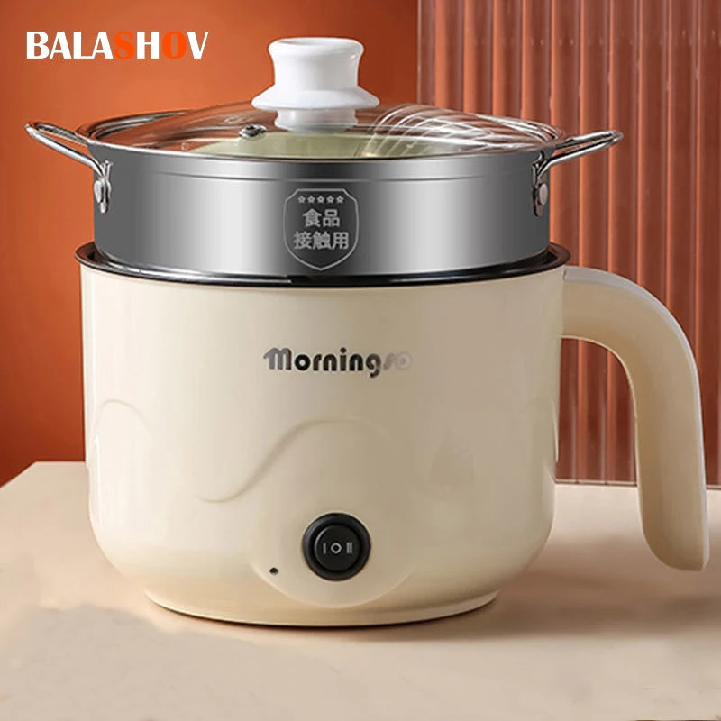 Multifunction Electric Rice Cooker Heating Pan Electric Cooking Pot