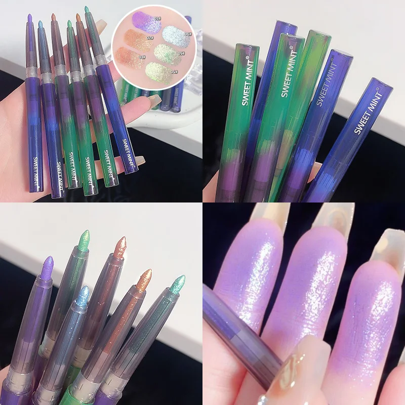 Pearlescent Highlighter Eyeshadow Liner Glitter Shimmer Natural High