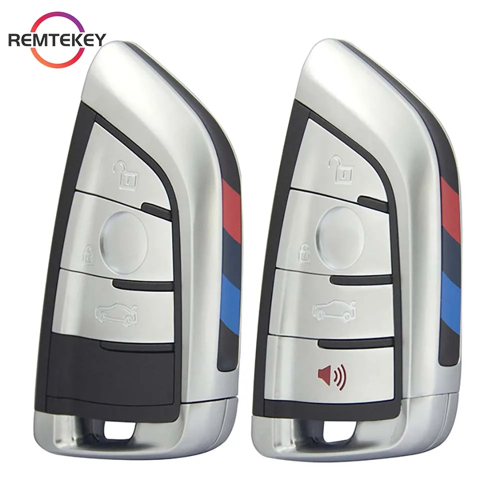 REMTEKEY Smart Key Remote 5FA011926-30 ID49-PCF7953 Chip 315/433/868 Mhz 3/4B for BMW X5 X6 2014 2015 (with Foot Kick Sensor)