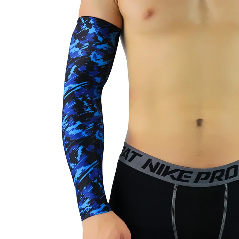 Long-sleeve Breathable Sports Protective Gear For Basketball Cycling Running Outdoor Climbing Sunscreen Arm Cover