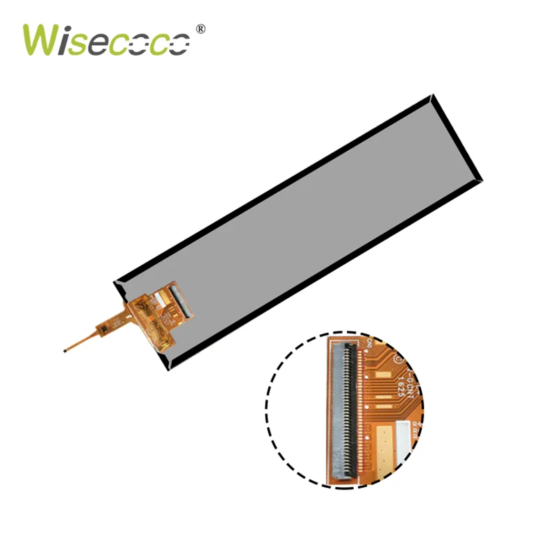 Wisecoco 8.8 인치 1920x480 뻗어 바 IPS 디스플레이 용량 성 터치 스크린 TFT 모듈, 라즈베리 파이 Aida64 하위 모니터 60hz