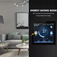 WiFi Smart Thermostat พร้อม CO2 และเซ็นเซอร์ความชื้นตัวควบคุมอุณหภูมิทํางานสําหรับเครื่องทําความร้อนใต้พื้นไฟฟ้าน้ํา/หม้อต้มแก๊ส 4