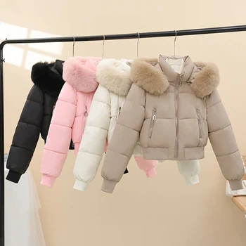Parka da Donna Cappotti Con Cappuccio 1