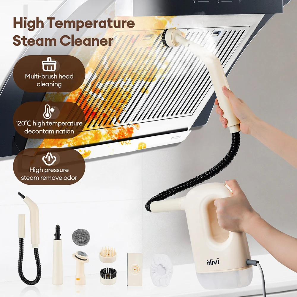 Steam Cleaner High Temperature Sterilization Air Conditioning Kitchen Hood Home /Car Steaming Cleaner 110V US Plug /220V EU Plug