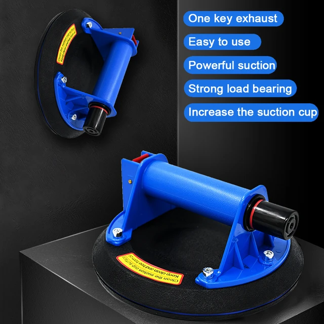 8 pouces Ventouse en verre Ventouses à vide Charge Ventouses en verre  robustes Élévateurs