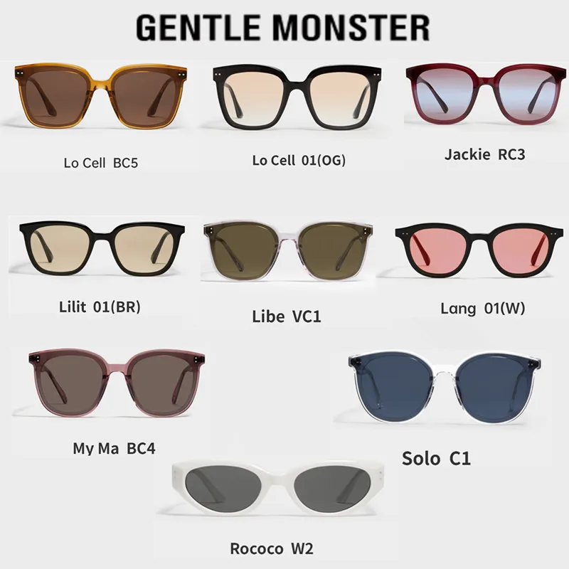 

Gentle Monster Sunglasses New Korea GM Sunglasses UV400 Fashion Luxury Brand Designer Men Women Polarized Sunglasses