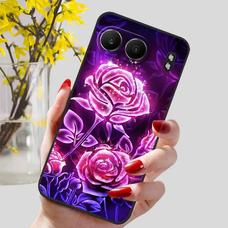Luxury Silicone TPU Soft Bumper Case with Cute Cat Design for Oneplus Nord 4 - Premium Protective Cover