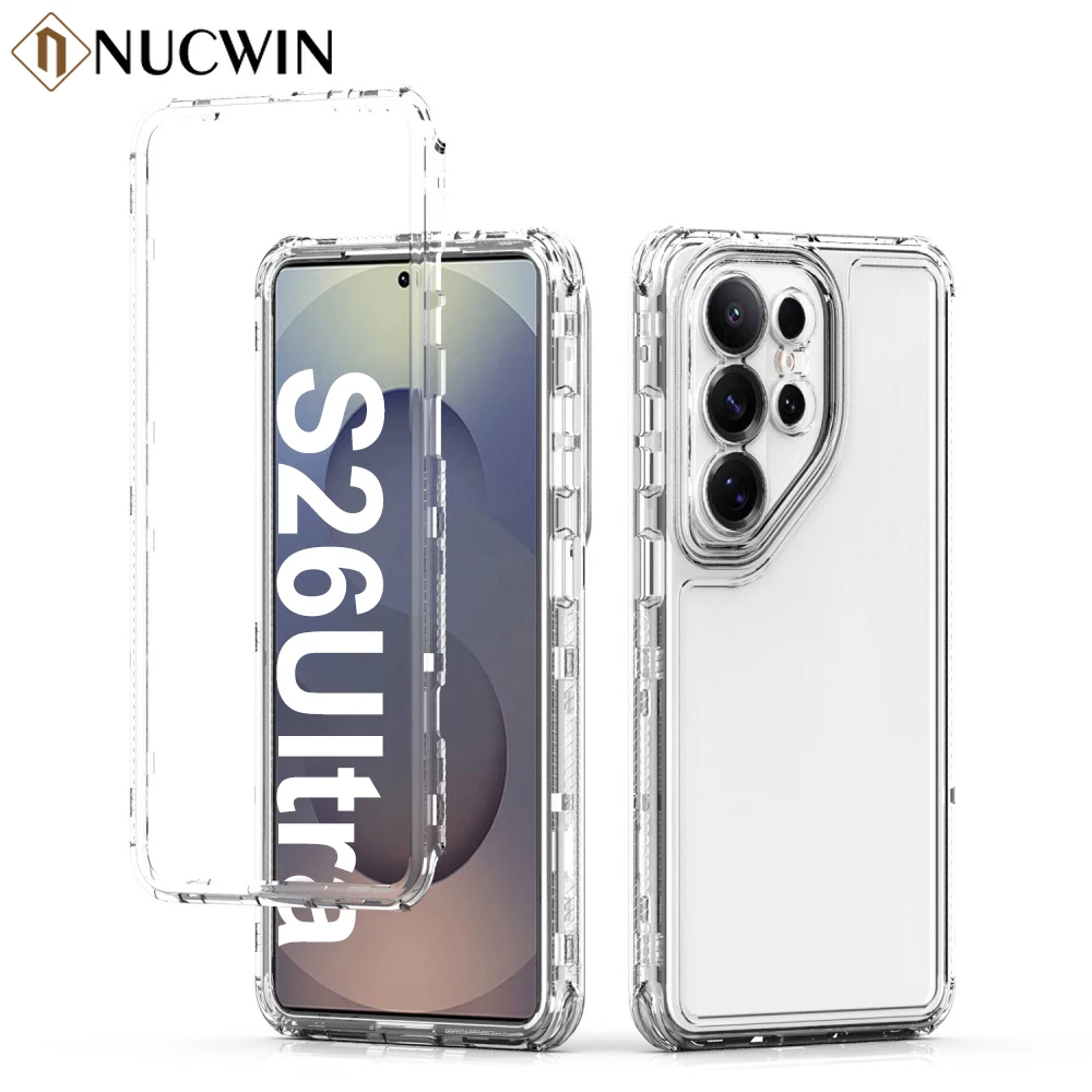 Crystal Clear Shockproof Phone Case - Ultra Protective Transparent Cover